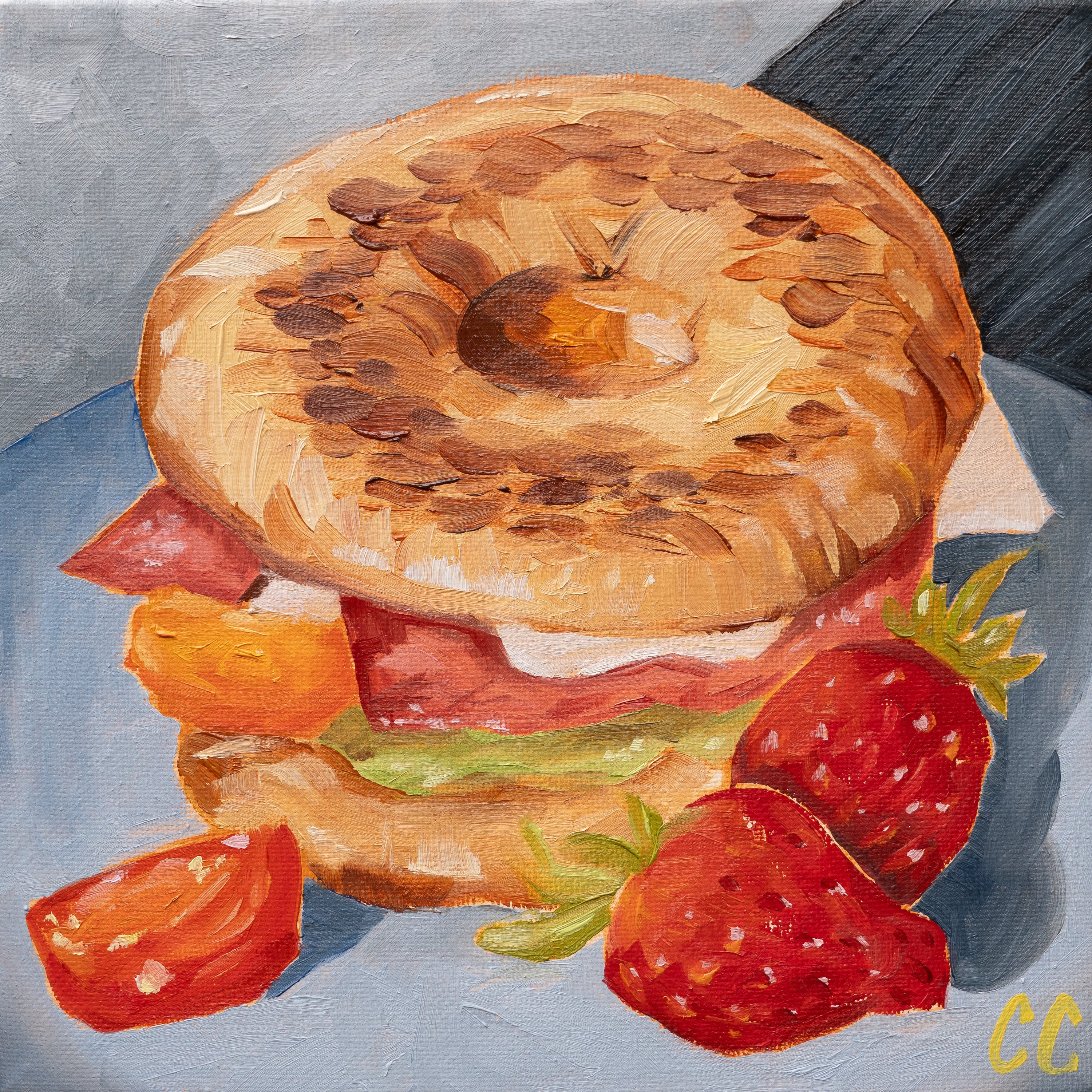 Upside Down Bagel