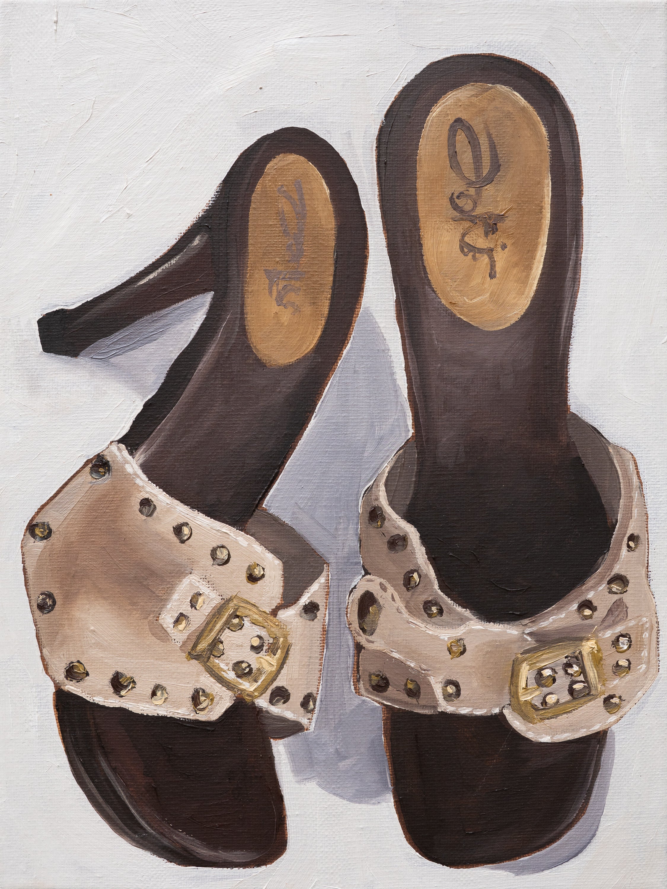 Studded Suede